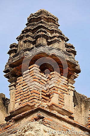 Ranga Mantapa in Vijaya Vitthala or Vittala Temple. Hampi, near Hospete, Karnataka, India Stock Photo