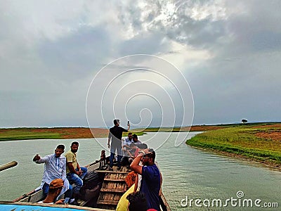 Rangamati kaptai lake Beauty of Bangladesh Editorial Stock Photo