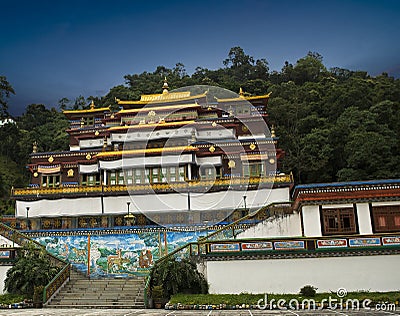 Ranka Monastery in Sikkim Stock Photo