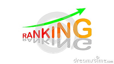 Ranking keywords for success stock photo Stock Photo