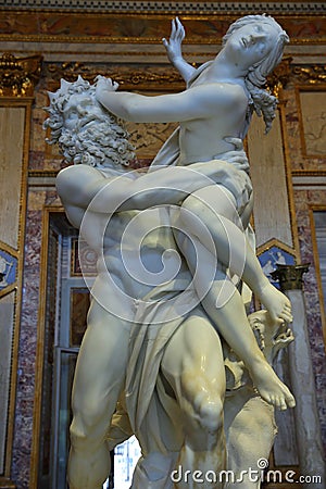 of Proserpine , Galleria Borghese, Editorial Stock Photo