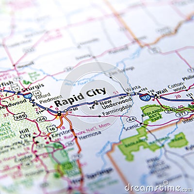 Rapid City Stock Photo