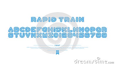 Rapid train Stock Photo