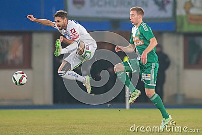 Rapid vs. Sturm Graz Editorial Stock Photo