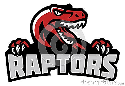 Raptor head mascot Vector Illustration