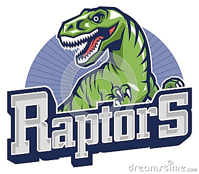 Raptor mascot Vector Illustration