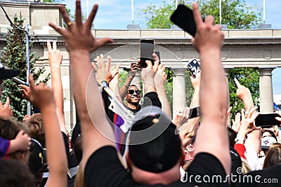 Raptors president Masai Ujiri Editorial Stock Photo