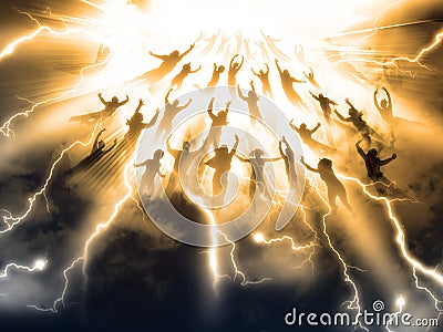 The Rapture Stock Photo