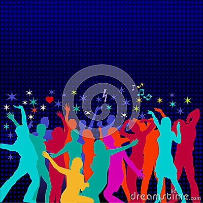 Rapturous applause Vector Illustration