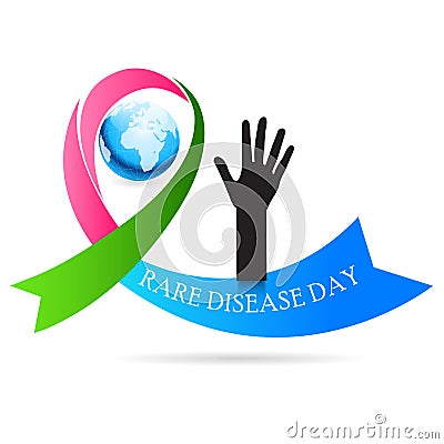 Rare Disease Day Stock Photo