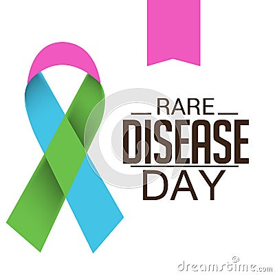 Rare Disease Day Stock Photo