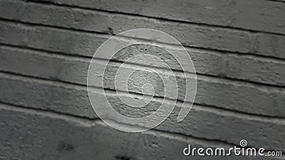 Rare Silver Brick Wall Abstract Background Stock Photo
