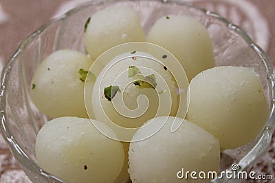 Rasgulla Stock Photo