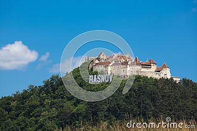 Rasnov Fortress Stock Photo