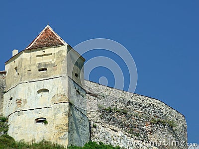 Rasnov fortress Stock Photo