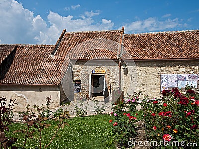 Visiting the Rasnov fortress Editorial Stock Photo