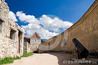 Rasnov fortress, Romania Stock Photo