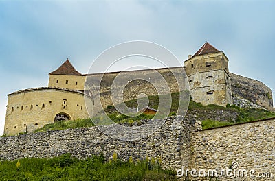 Rasnov fortress Editorial Stock Photo