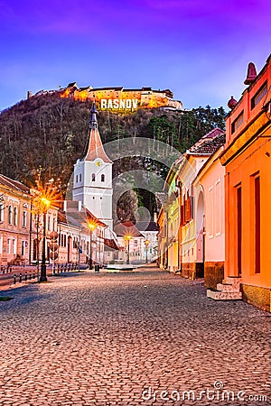 Rasnov, Romania Stock Photo