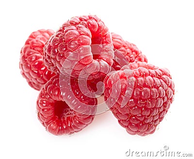 Raspberry fruit Stock Photo