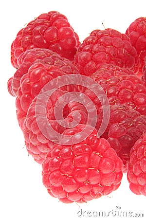 Raspberry fruit Stock Photo