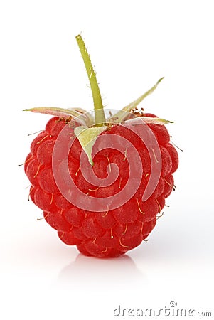 Raspberry fruit Stock Photo