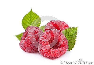 Raspberry fruit Stock Photo