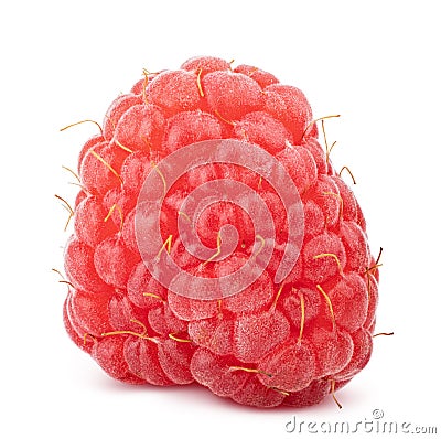 Raspberry isolated on white background Stock Photo
