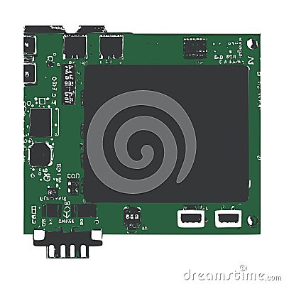 Raspberry Pi vector Vector Illustration