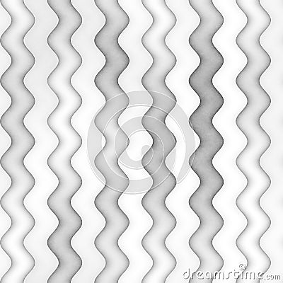 Raster Seamless Greyscale Texture. Gradient Wavy Lines Pattern. Subtle Abstract Background Stock Photo