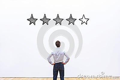 Rating concept Stock Photo