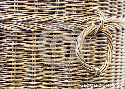 Rattan texture for basket texture Stock Photo