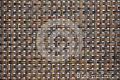 Rattan texture, detail handcraft bamboo weaving texture background Stock Photo