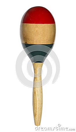 Rattle maracas Stock Photo