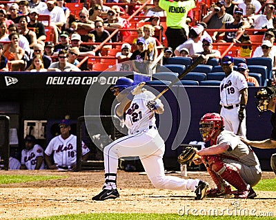 Raul Gonzalez, NY Mets. Editorial Stock Photo