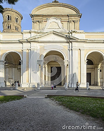 Ravenna emilia romagna italy europe the cathedral Editorial Stock Photo