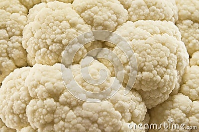 Raw cauliflower Stock Photo