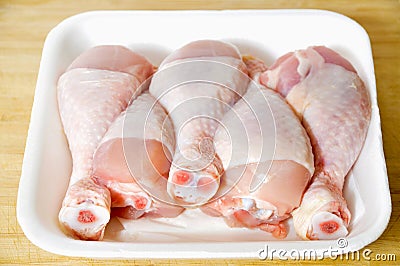 Raw chicken Stock Photo