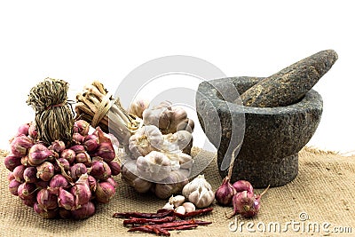 raw material for Thai food Stock Photo