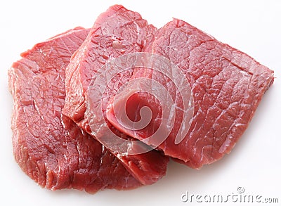 Raw meat Stock Photo