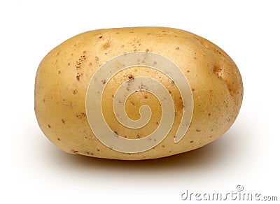 Raw potato Stock Photo