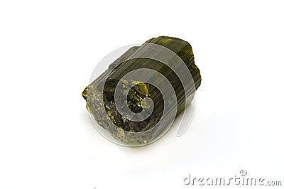 Raw Tourmaline Stock Photo