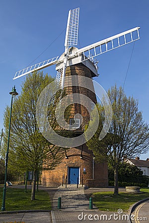 Rayleigh Windmill in Essex Stock Photo