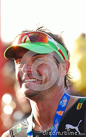 Raynard Tissink pro triathlete Editorial Stock Photo