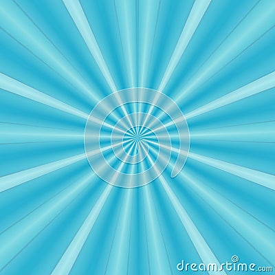 Rays of blue design Stock Photo