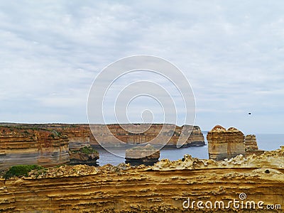 The razorback of the Loch Ard Gorge Stock Photo