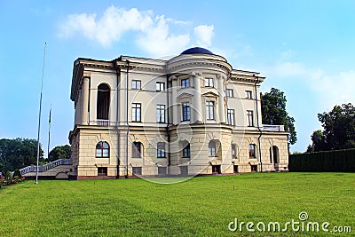 Razumovsky Palace in Baturyn town Stock Photo