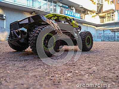 Rc car ready for action Editorial Stock Photo