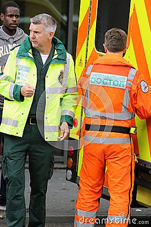 3rd Stabbing in Hounslow, West London in past mont Editorial Stock Photo