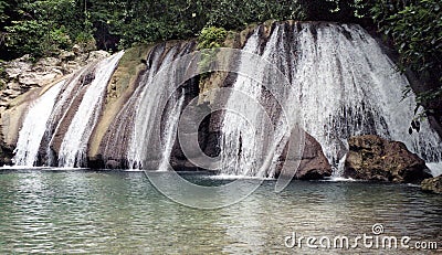 Reach Falls, Jamaica Stock Photo